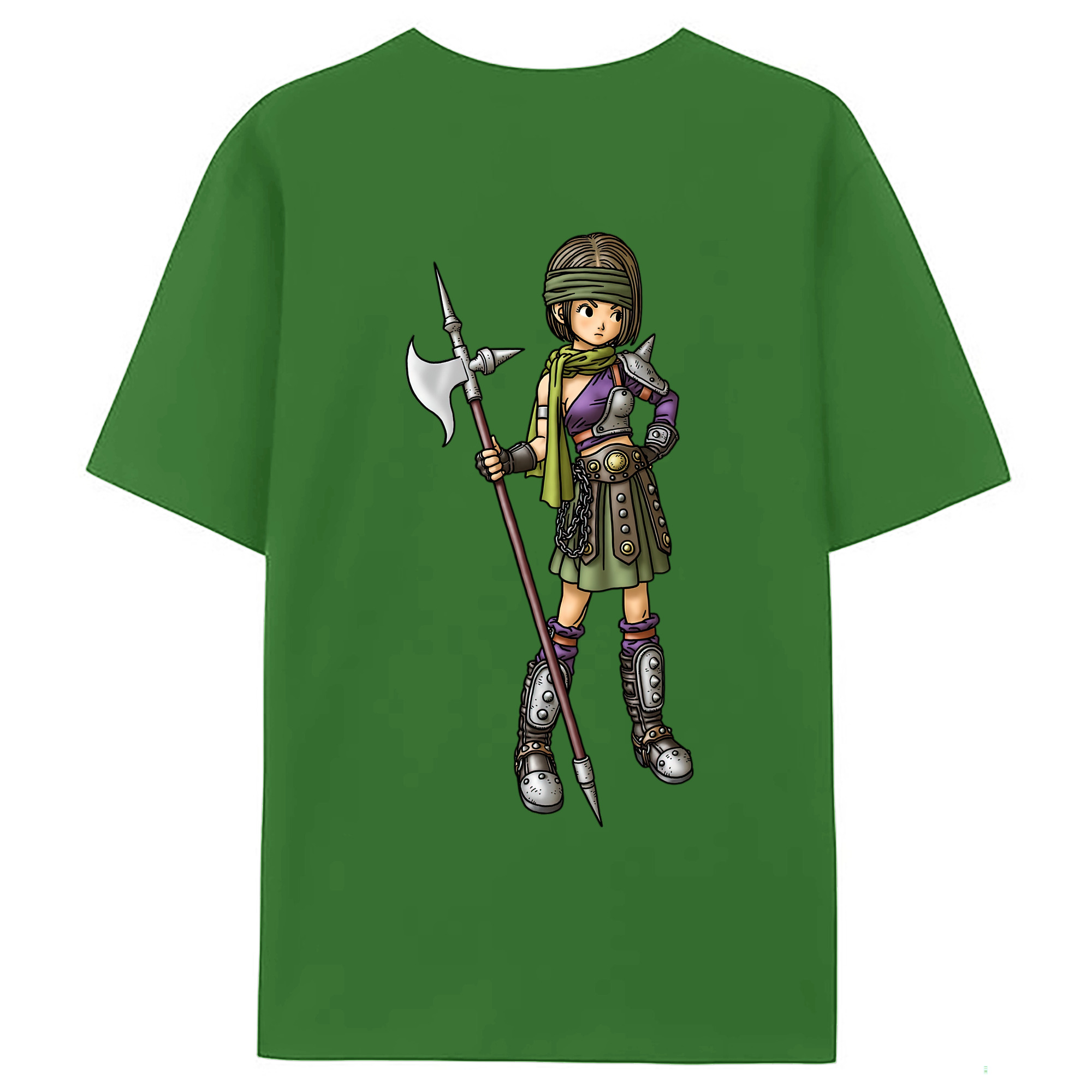 （画像用） ドラゴンクエスト Doragon Kuesuto Dragon Quest レディース半袖Tシャツ(バックプリント)